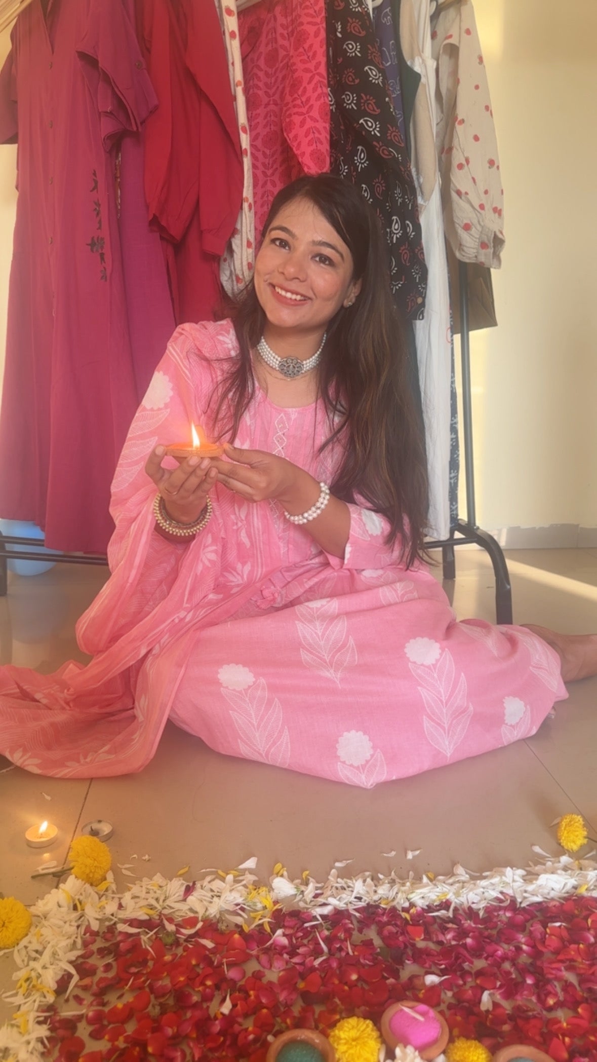 Chandni Gulab Suit