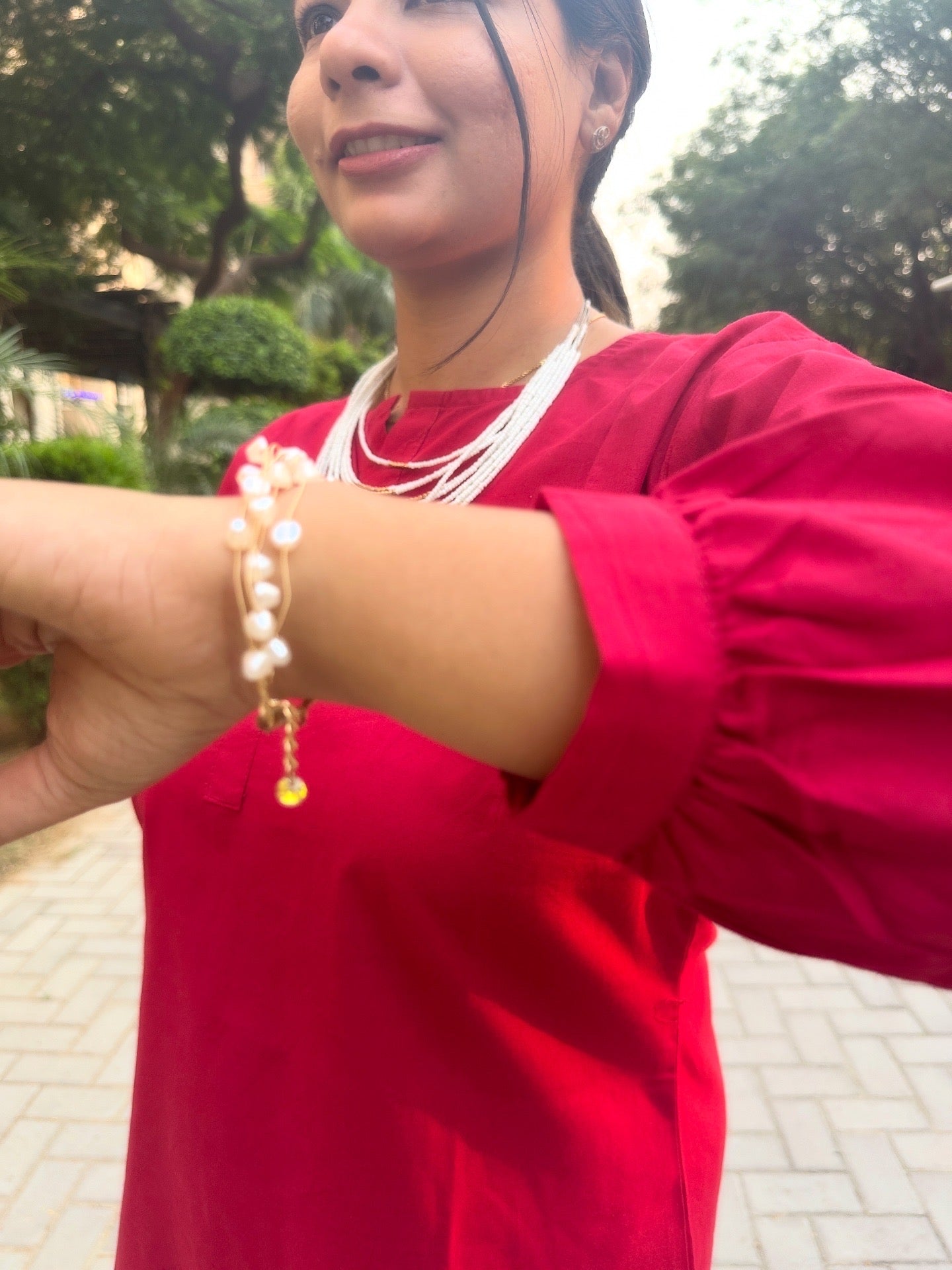 Laal Rang Coord set