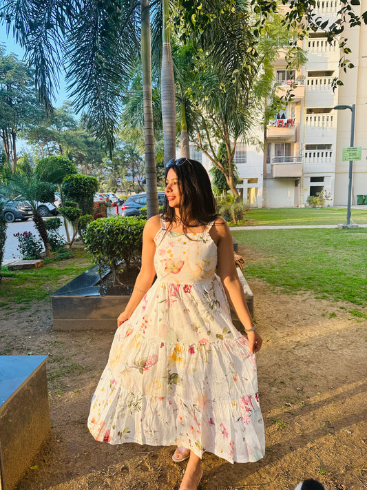 Garden of Flower flare dress