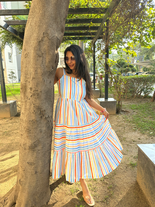 Garden of Flower flare dress