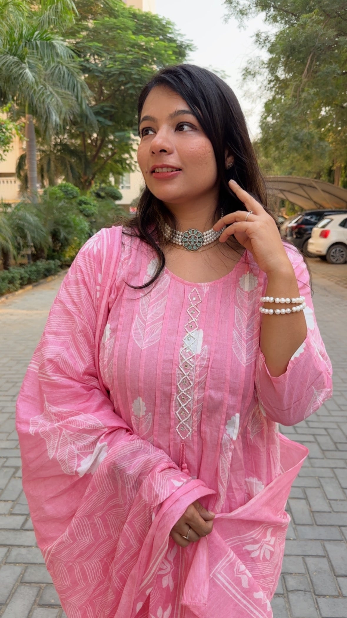 Chandni Gulab Suit